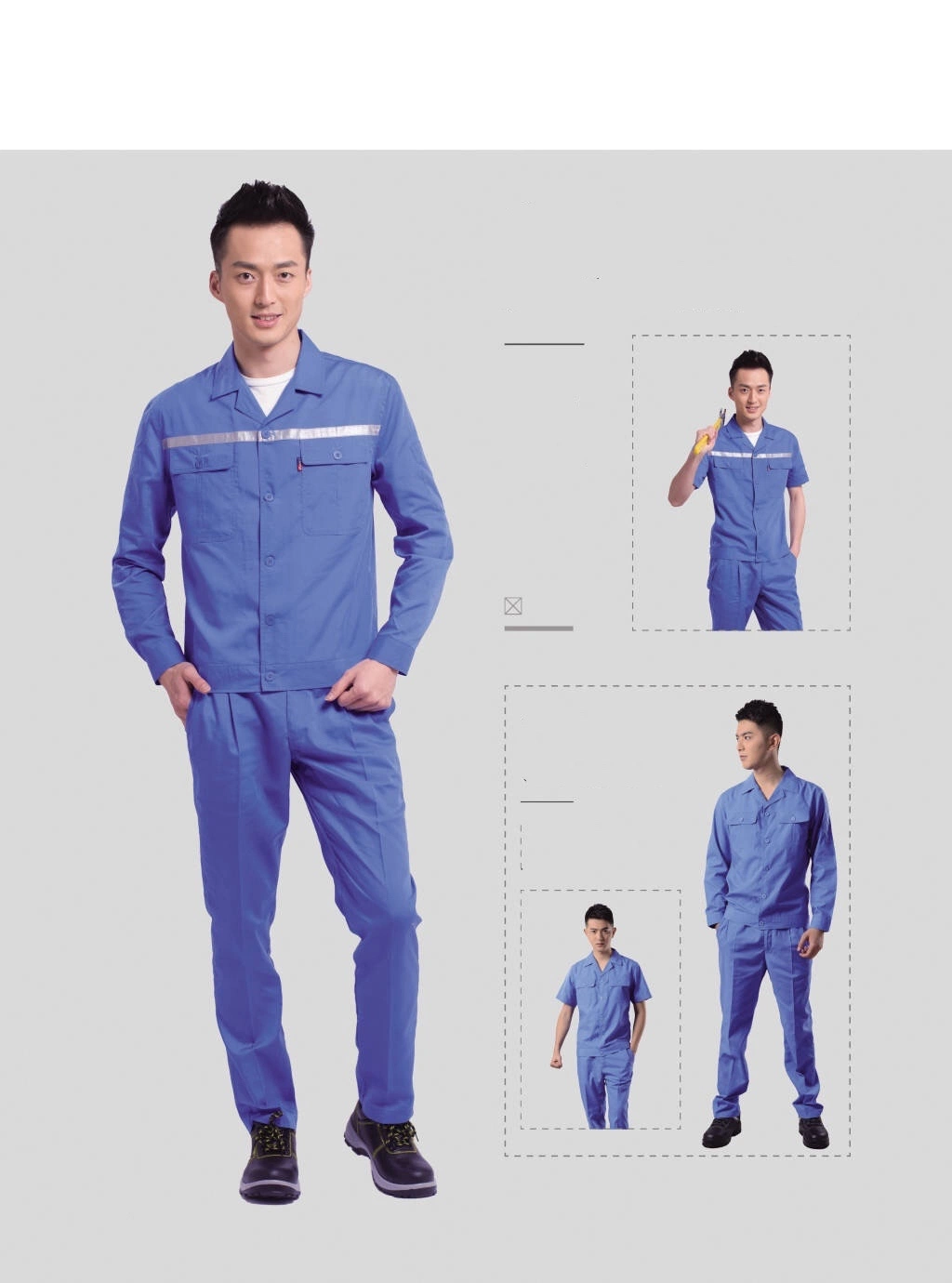 Factory Cotton Work Cloth Uniform Workwear