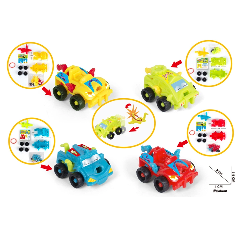 Promotional Gift Small Assemble Car Toy Puzzle Toy