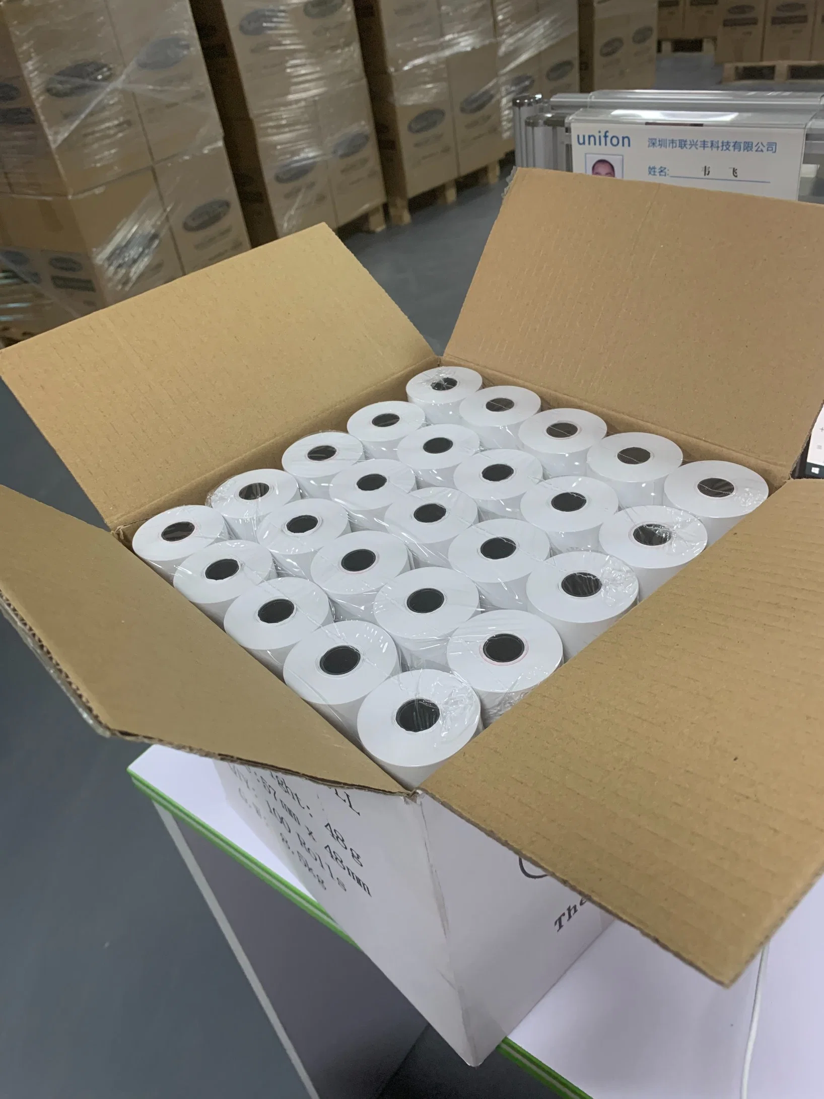 Factory Wholesale/Supplier Price 57mm 80mm Cash Register Paper Roll for Supermarket