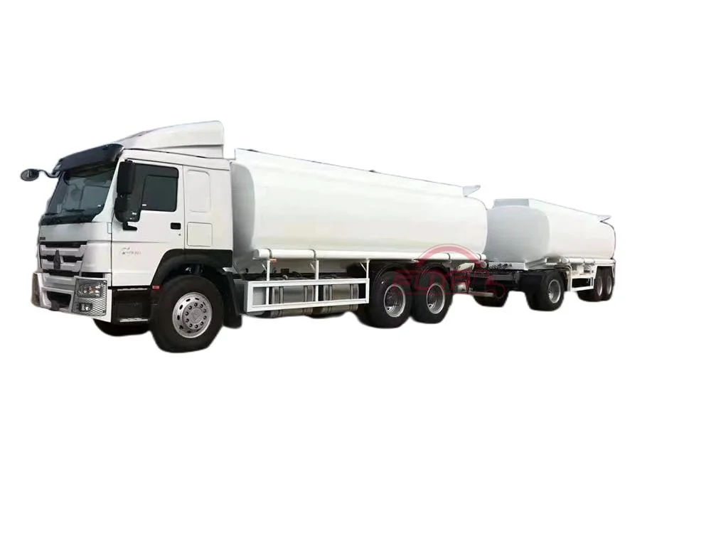 HOWO 20000L 25000L 20m3 camion-citerne à combustible Superlink Trailer