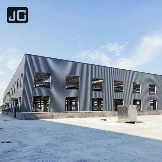 Industrial Gable Frame Building Prefab Steel Structure Construction for Warehouse Workshop Project