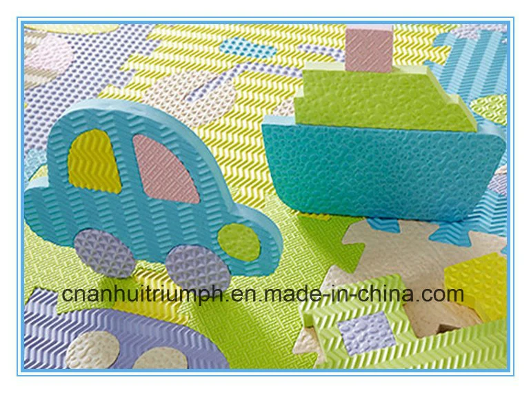 Tapis de puzzle EVA de haute qualité pour enfants Tatami Flooring Mattress Puzzle Feuille