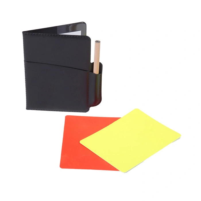 Оптом Футбол Рефери Wallet ноутбук с красной картой и. Желтая карточка