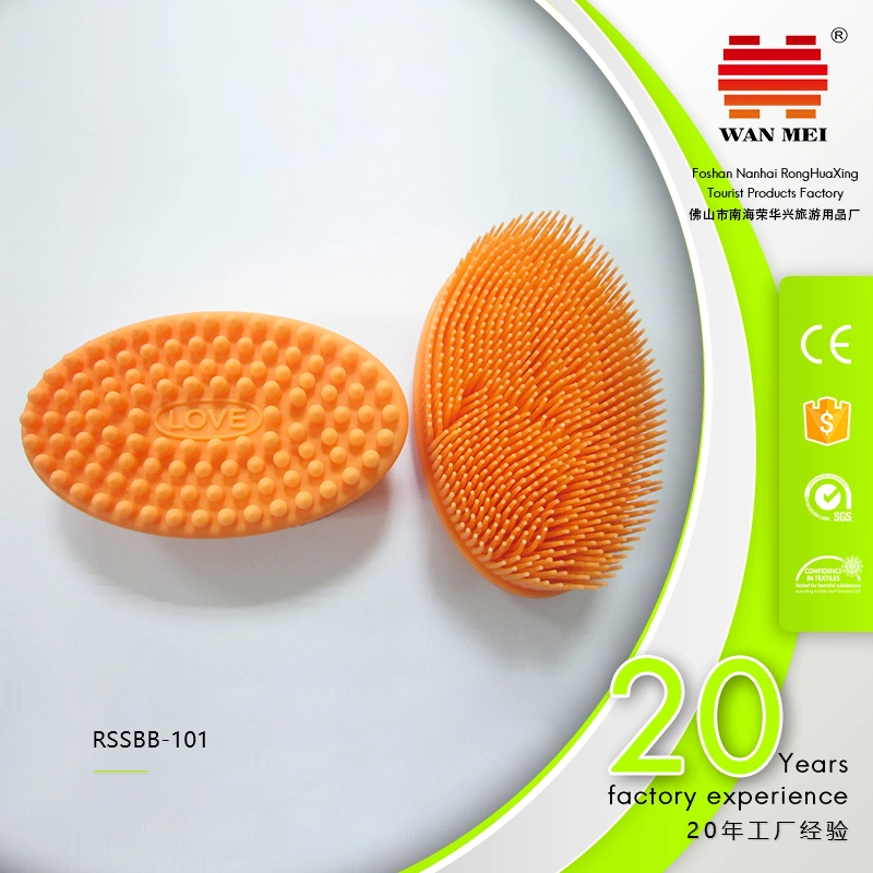 BPA Free Silicone Bath Washing Brush for Bath Products