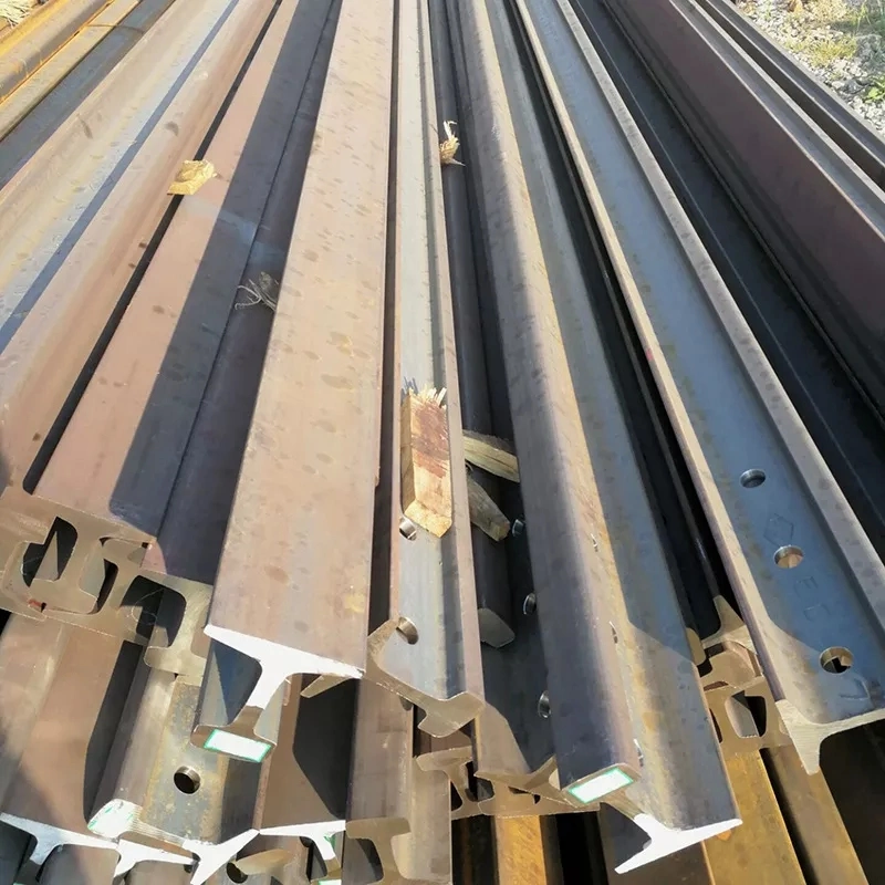 La calidad de chatarra de metales pesados/Ferrocarriles utiliza chatarra de acero de los rieles de HMS 1 2 Origen de aluminio extruido, rampa de acero de la cabeza pesada Industria