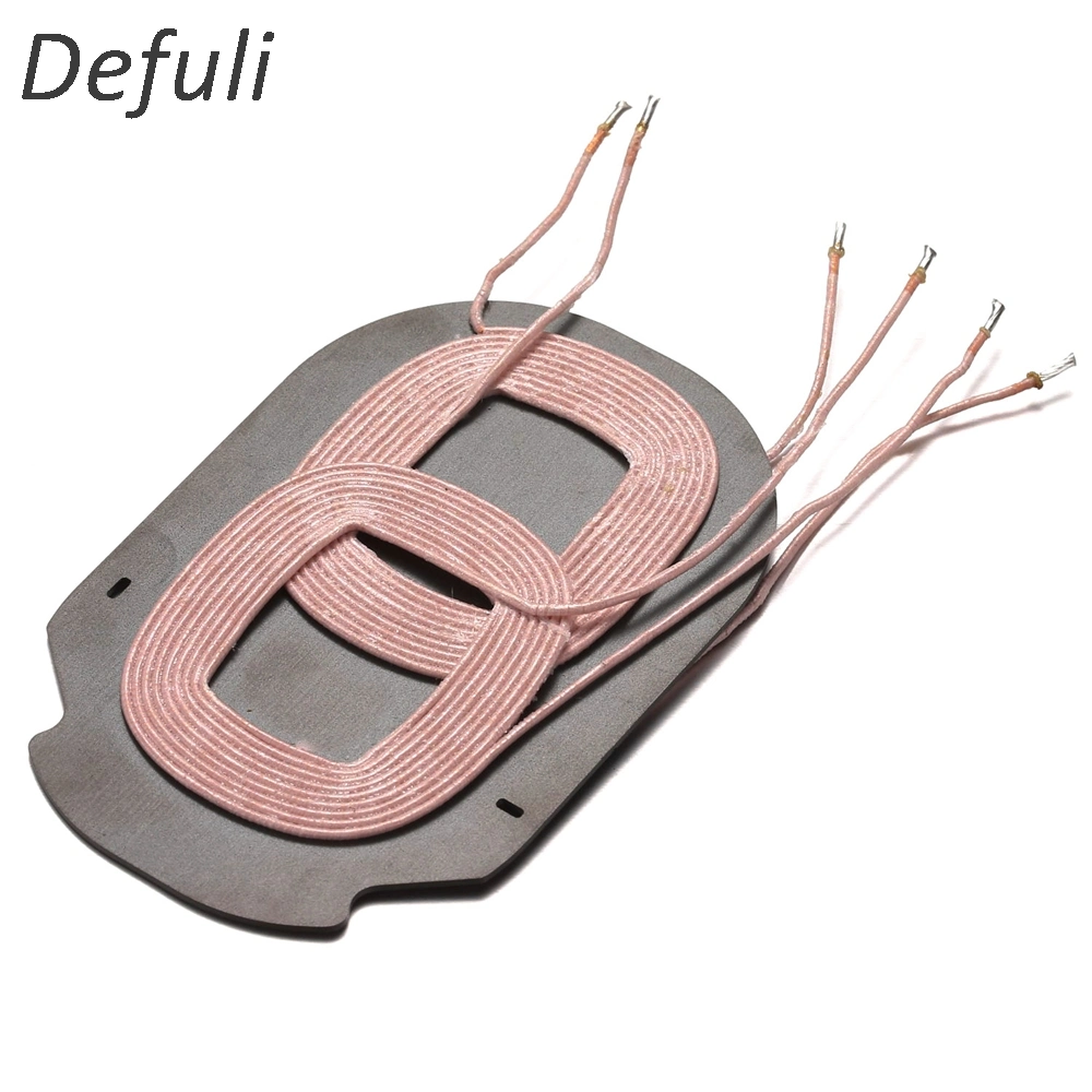 Electromagnetic Customized Round Transmitter Rx-Coil Copper Wire RFID Antenna Air Power Charging Inductive A6 Three Wireless Charging Coil