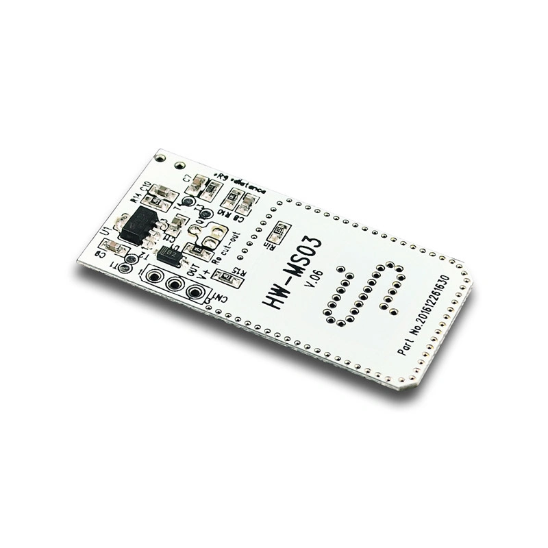 Módulo de sensor de radar de microondas Hw-Ms03 Módulo inteligente de inducción de cuerpo humano por microondas Interruptor de módulo de sensor inteligente.