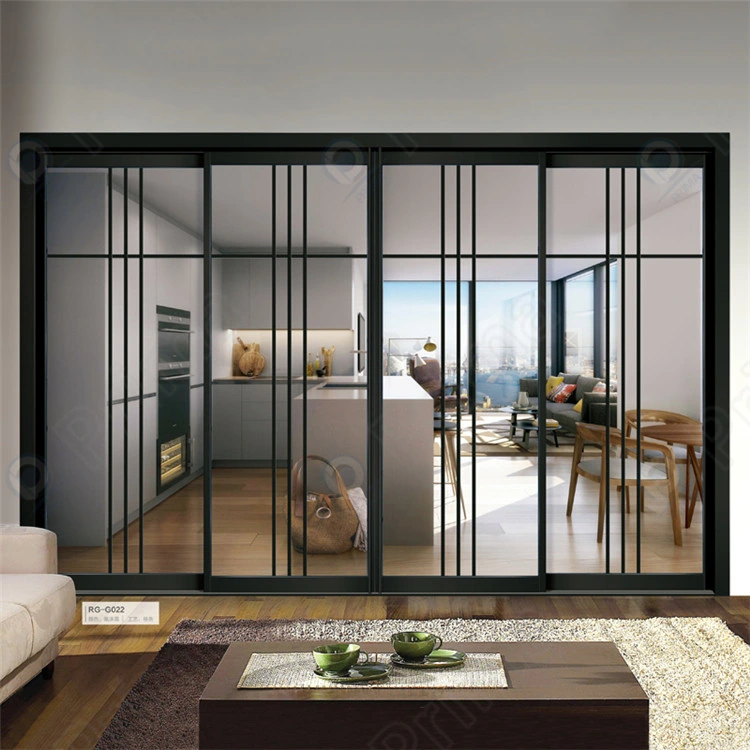 Residential Exterior Insulated High quality/High cost performance  Aluminum Glass Sliding Door for Villa