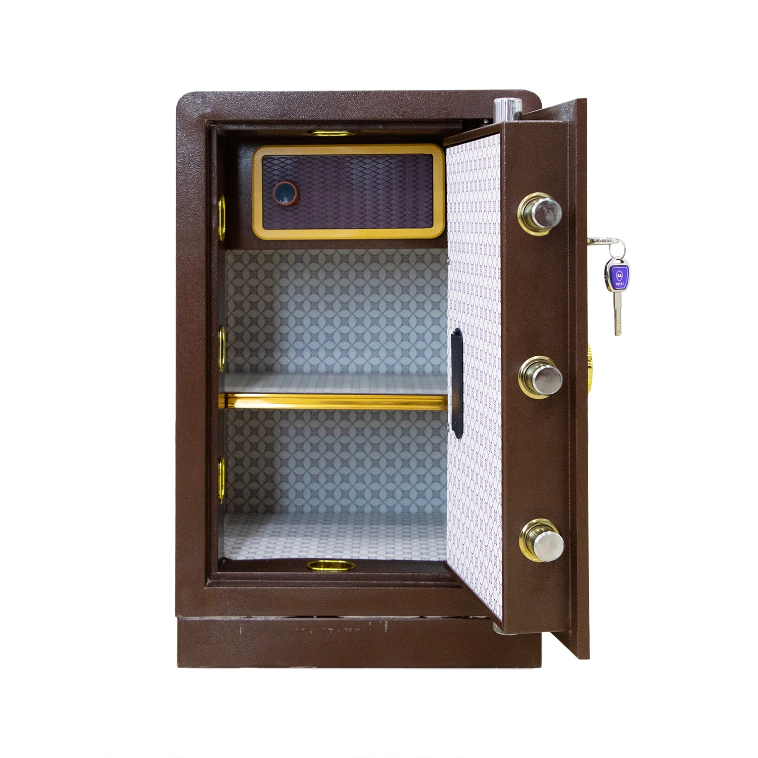 Cash Money Deposit Steel Metal Storage Cabinet Fireproof Safes Box