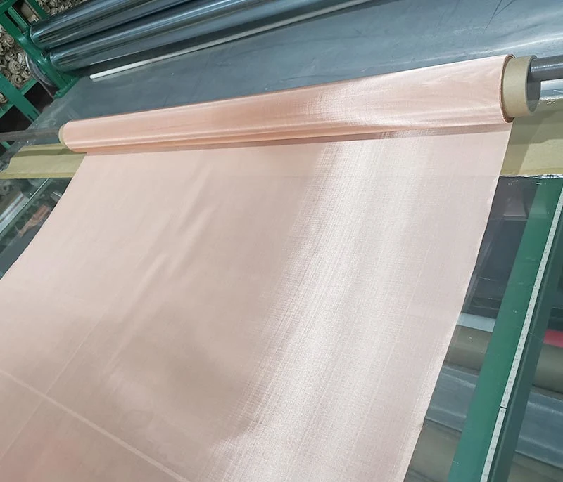 Fine Filter Fabric Mesh Cloth Dense Woven Copper Wire Screen