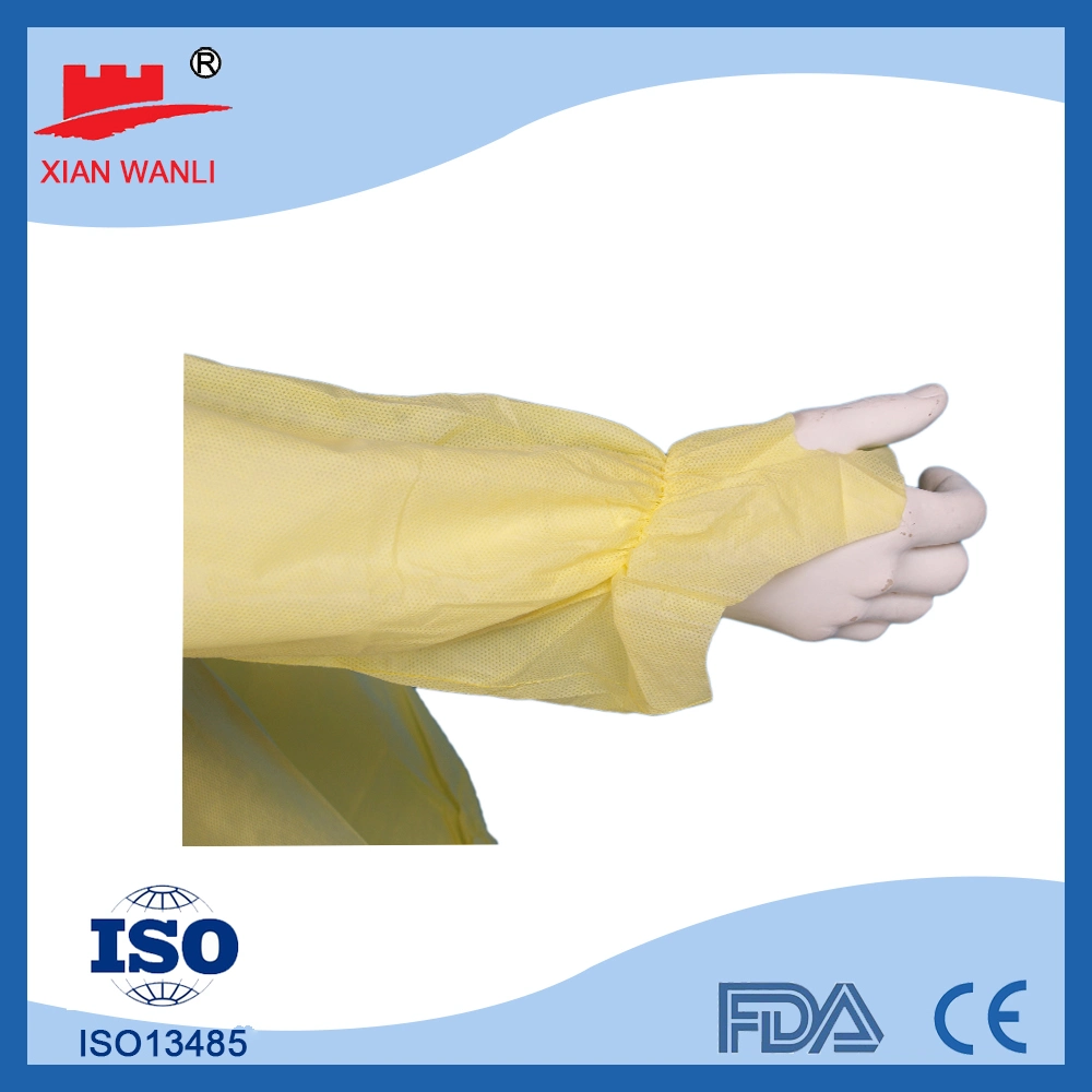 Disposable Popular Design Surgical Gown Isolation Gown Nonwoven