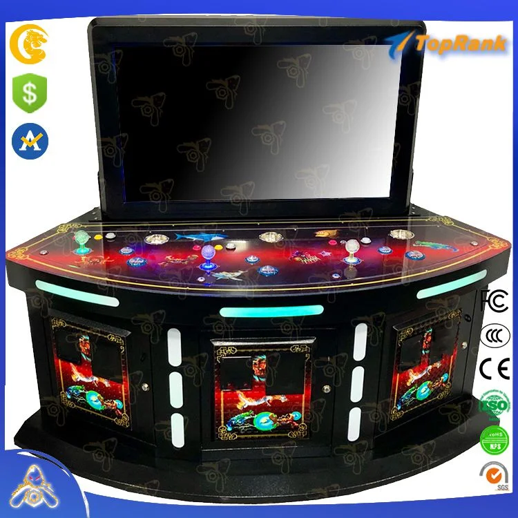 Igs Copy Adjustable Holding 4 Player Fish Game Table Golden Ocean