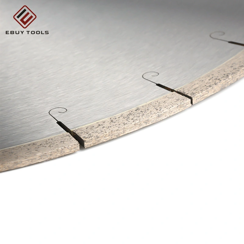 El segmento de soldadura por láser de la hoja de sierra de diamante de la soldadura Disco de corte para reforzar los ladrillos de bloque de granito de corte de concreto