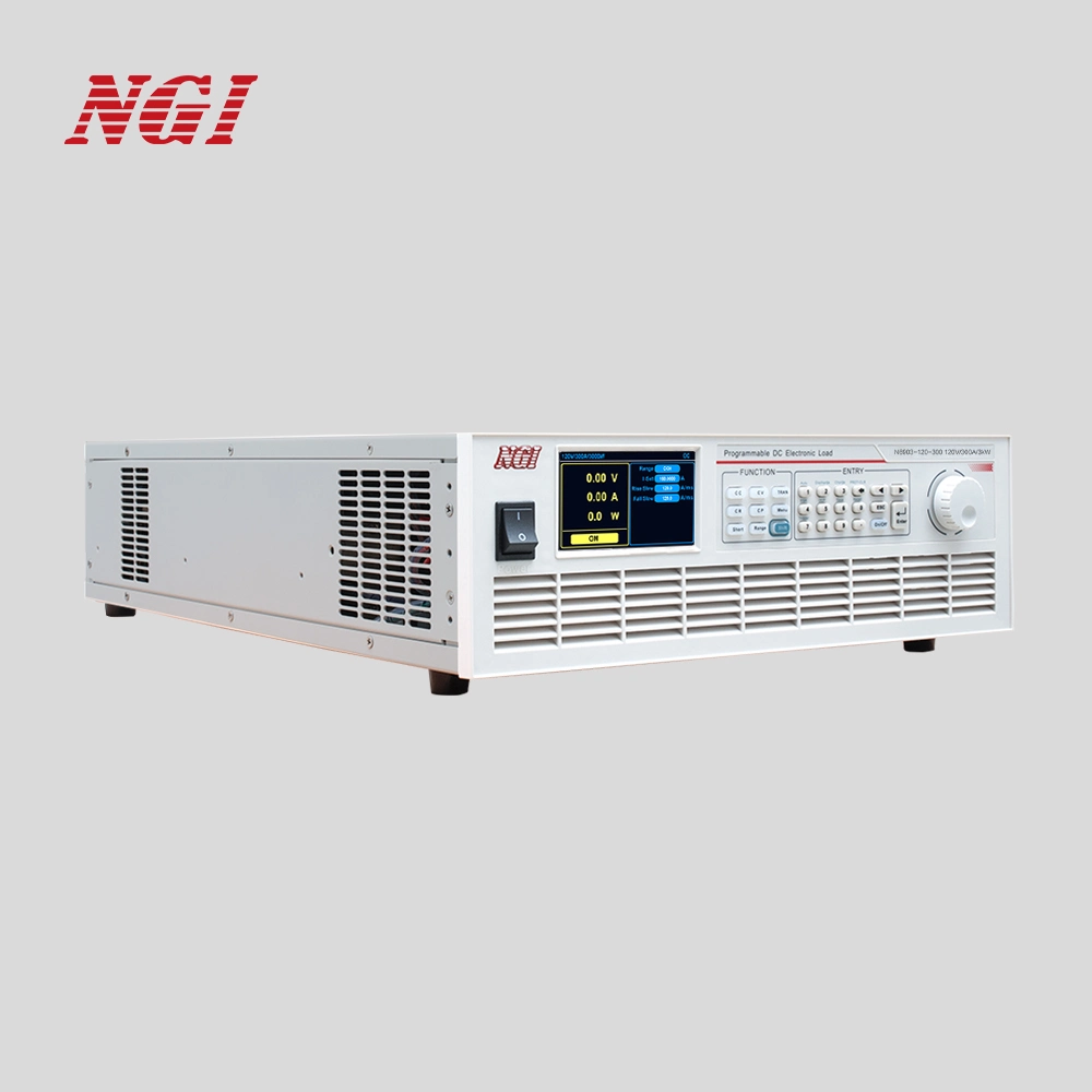 Ngi N6900 Programmable DC Electronic Load, 1 Channel, 120 V/120 a, 3000 W