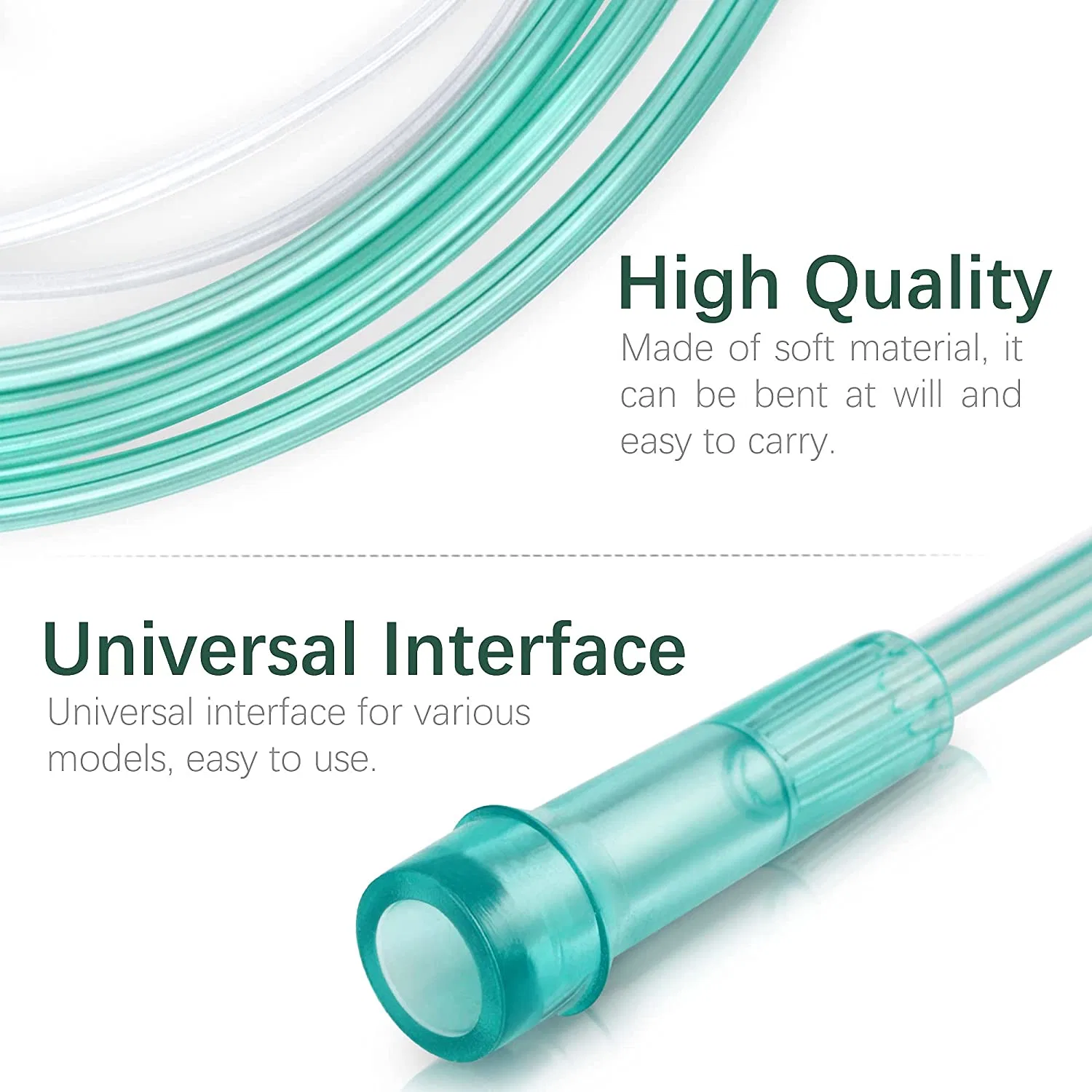 Nasal Oxygen Cannula 2.6m with Soft Nose Prong