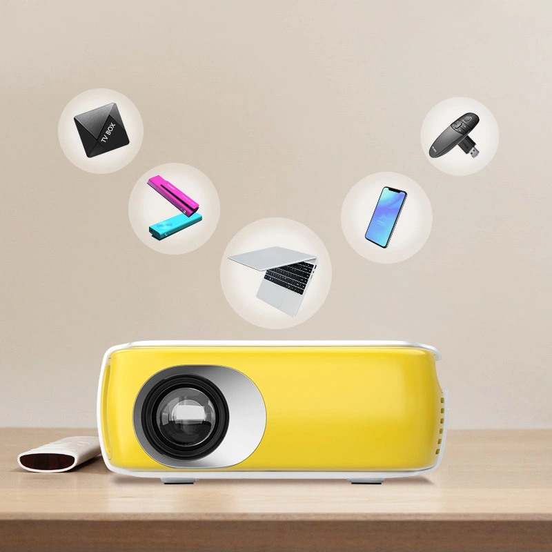 Voyant d'accueil de haute qualité Smart Pocket Cinema vidéo portable mini projecteur