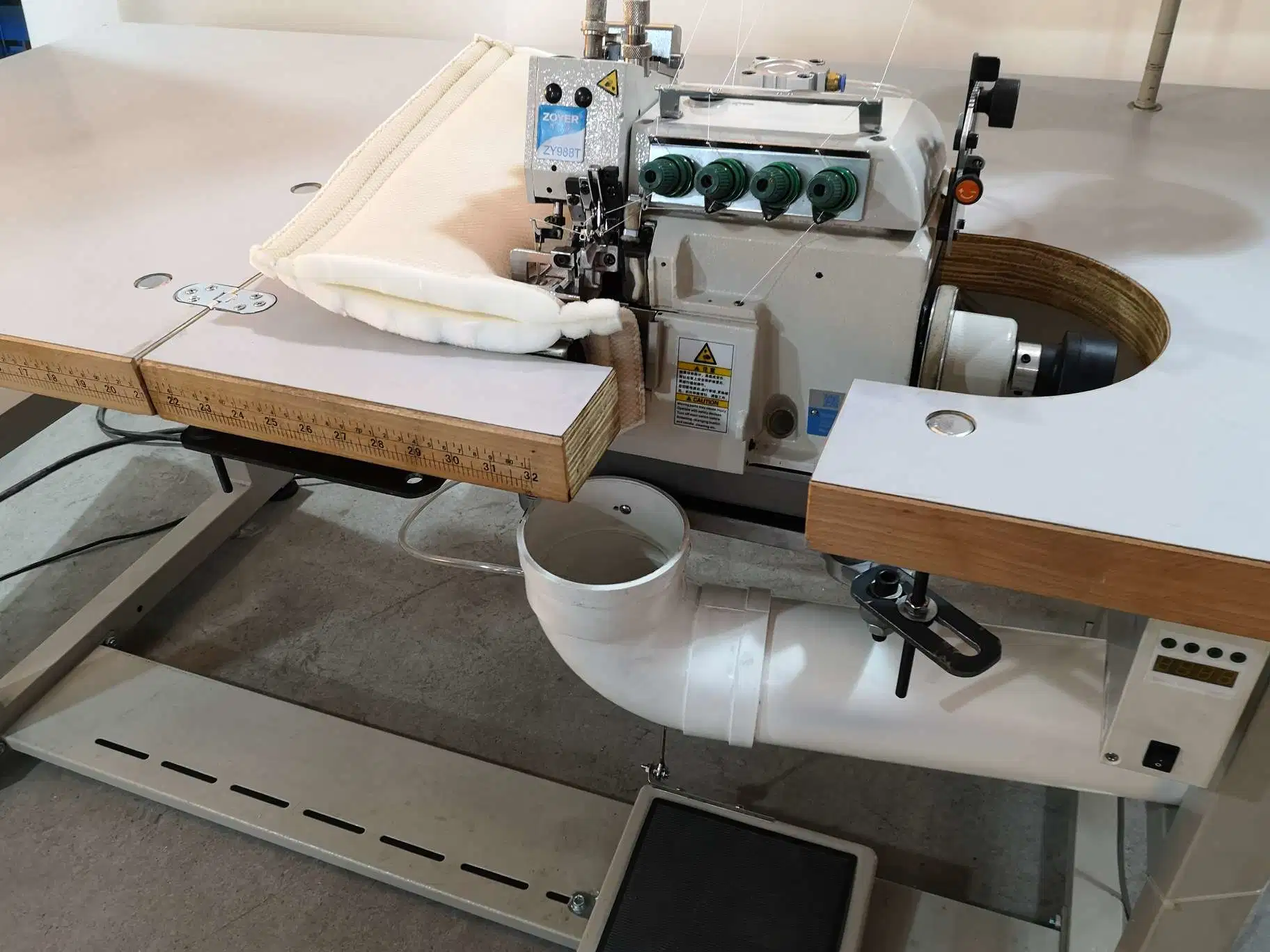 Zy988txb Zoyer Wholesale/Supplier Mattress Making Machine Super Heavy Duty Overlock Mattress Sewing Machine Machine Mattress