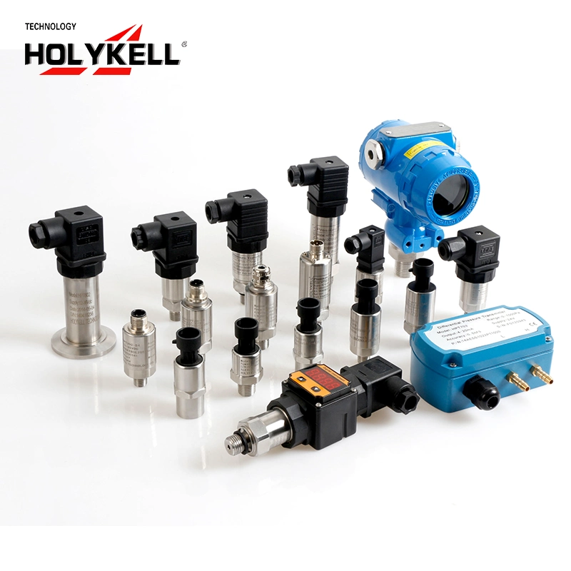 Holykell analógico 4-20mA sensor de presión de agua Transmisor de presión de aire combustible Transductor de presión