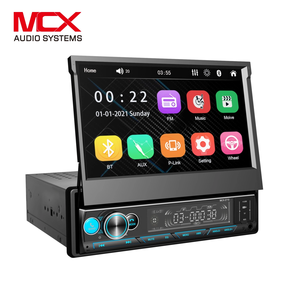 2 DIN Multimedia Receiver with Wireless or Wired Apple Carplay, Android Auto, Amazon Alexa, Hands-Free Bluetooth, Siriusxm Ready, Capacitive Touchscreen