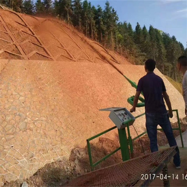 Fabricación de Hydroseeding máquina para ingeniería inclinado césped