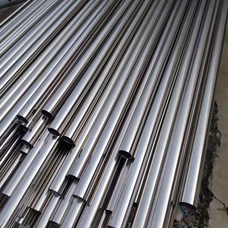 Hot Cold Rolled Steel Material 304 201 Stainless Steel Pipe