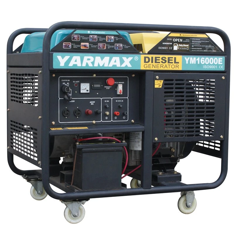 Yarmax Double Cylinder Air-Cooled Open Type Diesel Generator