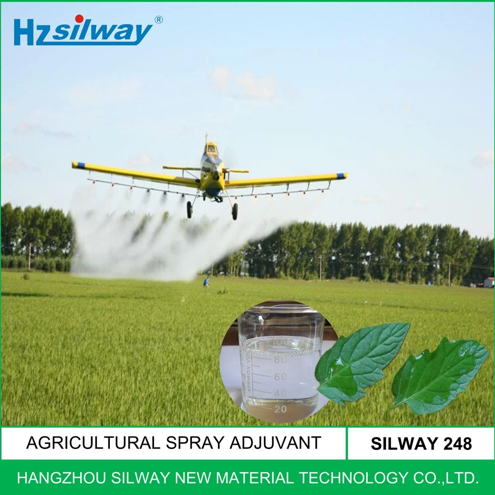 Silicone adjuvante Silway 248 para spray de produtos químicos agrícolas