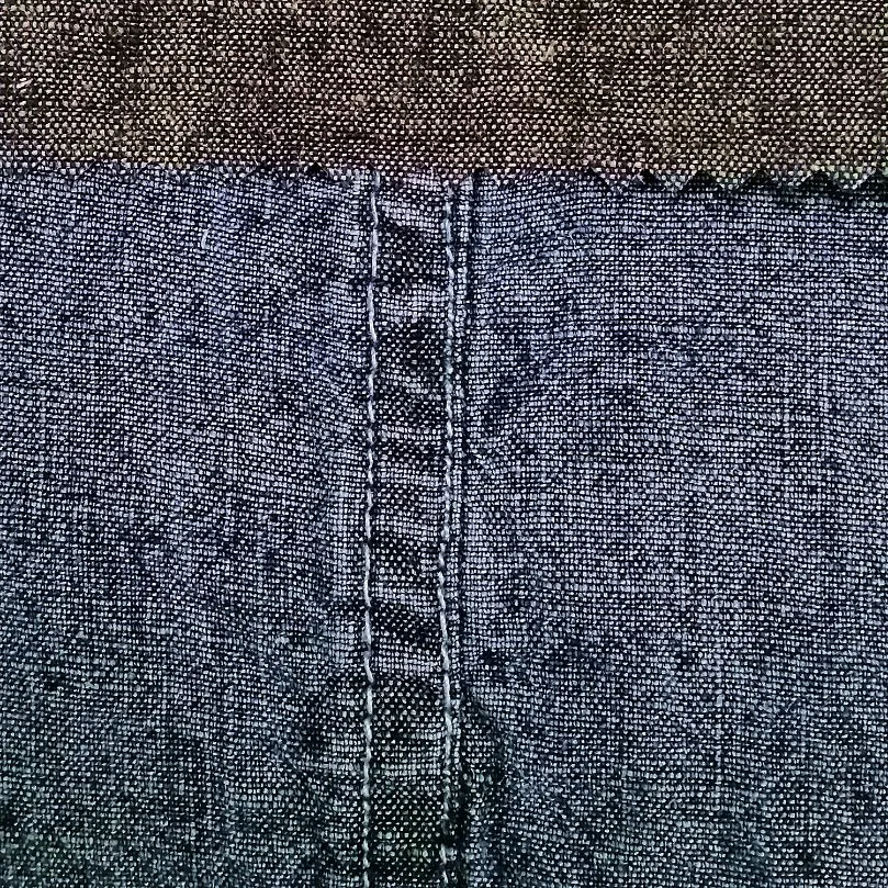 Lyocell Stretch Textured Weave Denim Fabric