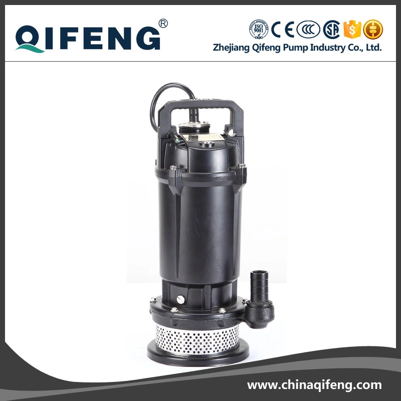 1HP Electric Self-Priming Centrifugal Submersible Pump for Clean Water (QDX)