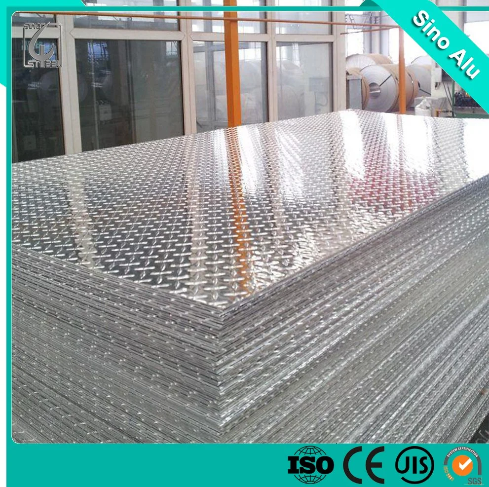 Anti-Slip Alloy 1050 1060 3003 Embossed Aluminum Sheet for Floor