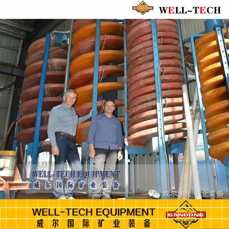 Gravity Separator Spiral Chute Plant From professional Manufacturing Manufacturer