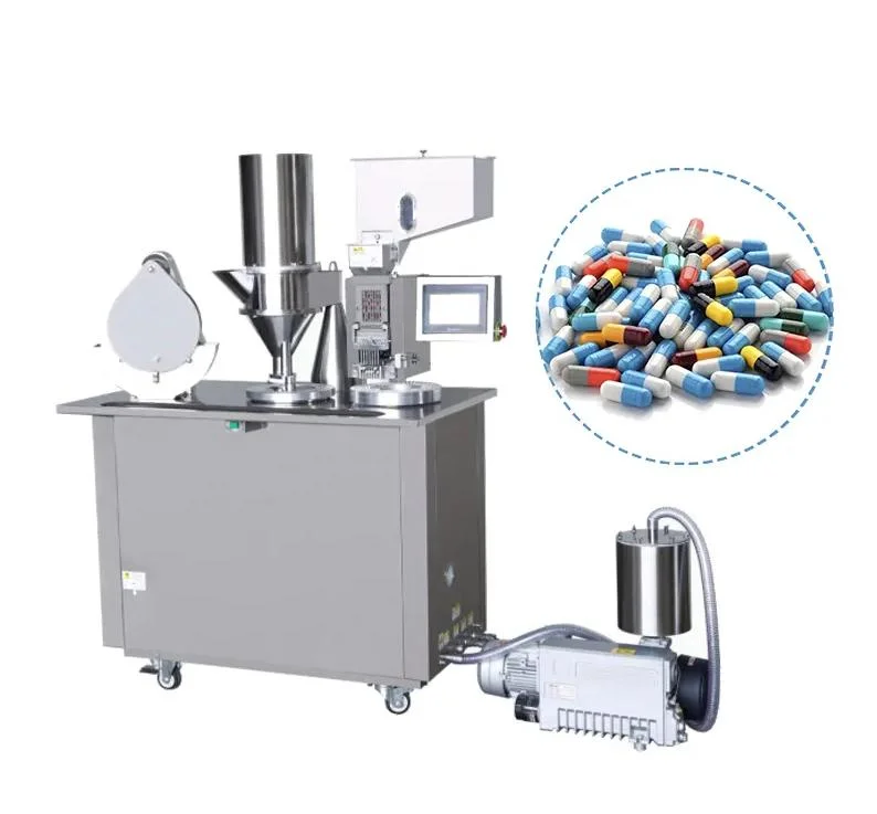 China Supplier Semi Automatic Capsule Filling Machine Cgn208d