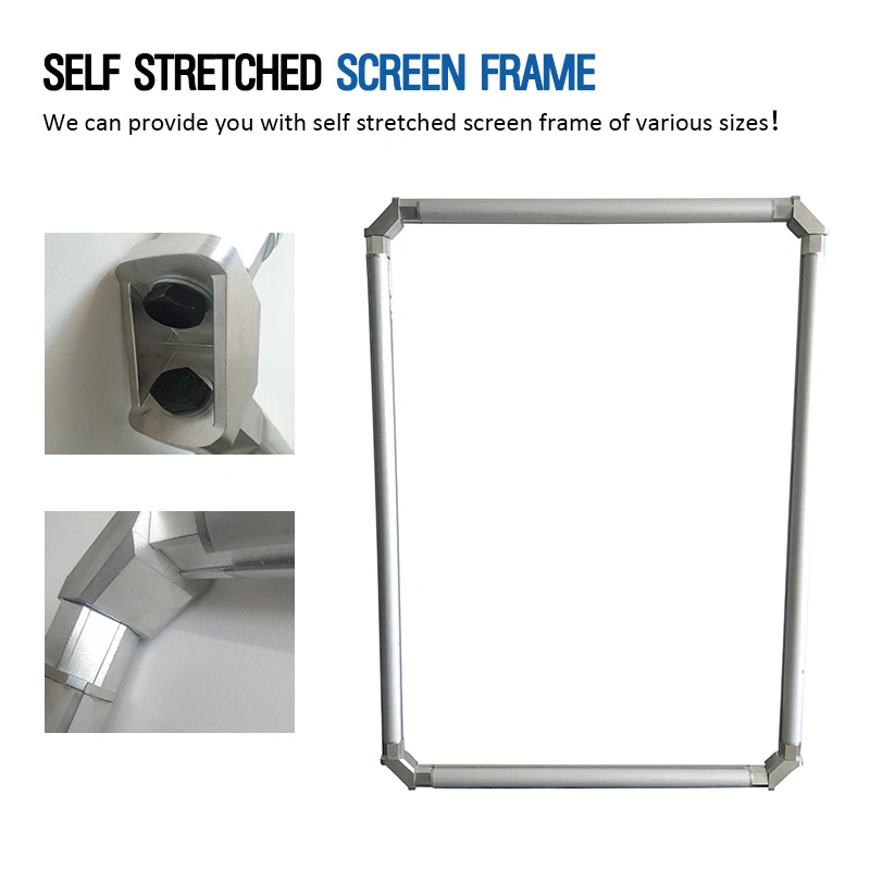 New Newman Roller Pre Stretched Silk Screen Printing Frame