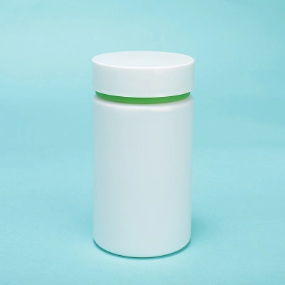 HDPE Round Empty Plastic Pill Bottle for Medicine Pharmaceutical Packaging Can