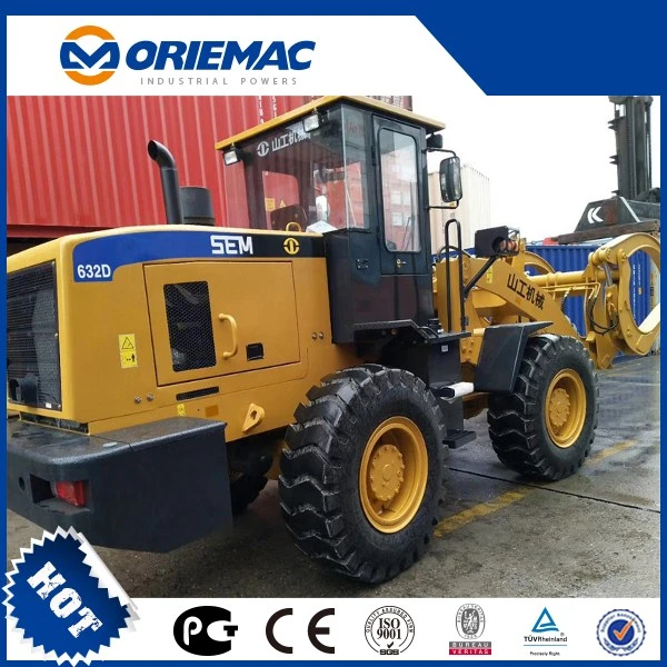 Sem 1.8cbm Wheel Loader Sem632D 636 3ton Front End Loader