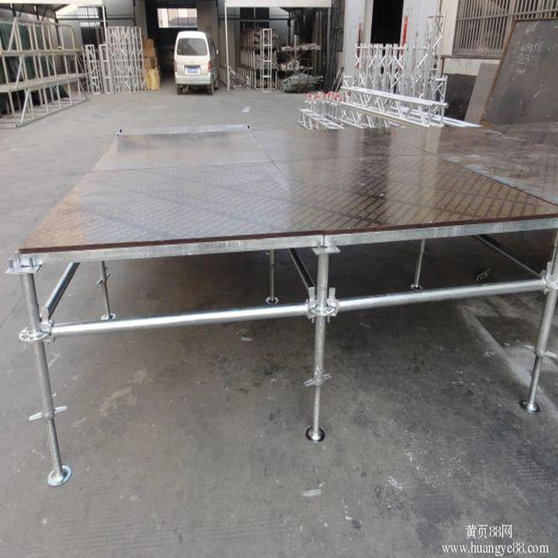 Adjustable Height Aluminum Mobile Modular Event Platform Stage