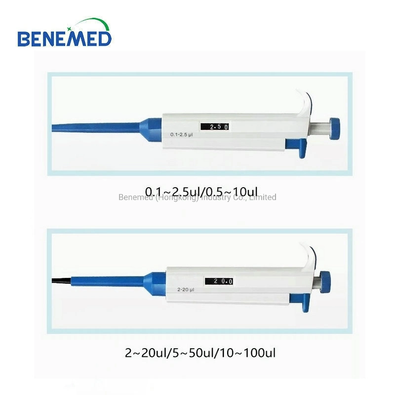 Eight-Channel and Twelve-Channel Volumetric Adjustable Transfer Pipette