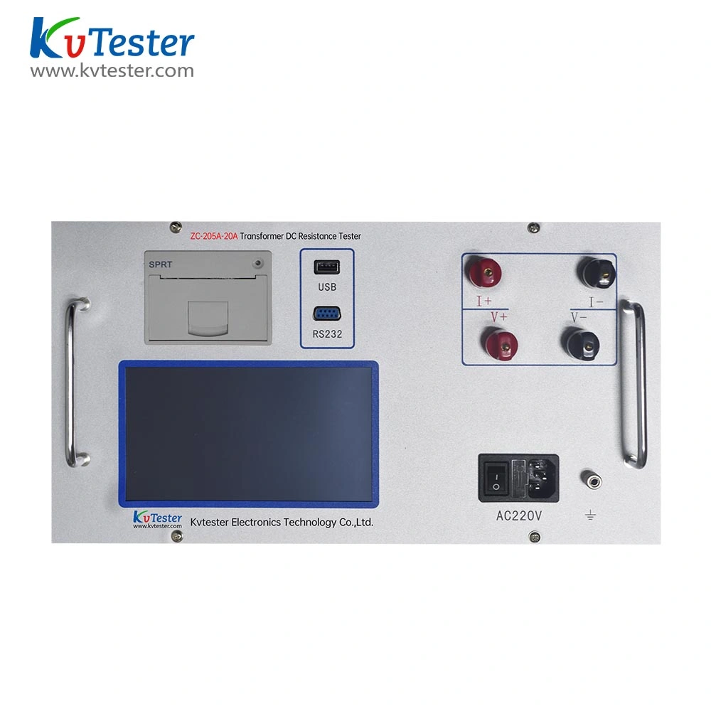 Eco-Friendly Winding Resistance Tester Test Equipment with CE and ISO9001 Certificates