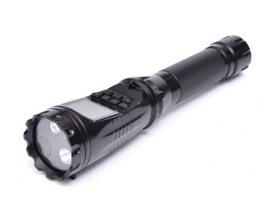 LED torche lampe de poche de la Police de la poignée 8000mAh Batterie étanche