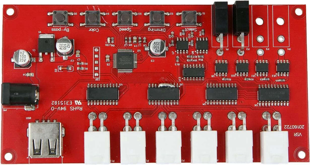 LED PCB Assembled Controller board for Automative Lighting system