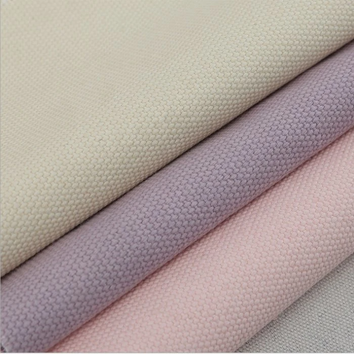 No MOQ Sale Quality Stocklot Organic Cotton Canvas Cloth Fabric Textiles for Garment