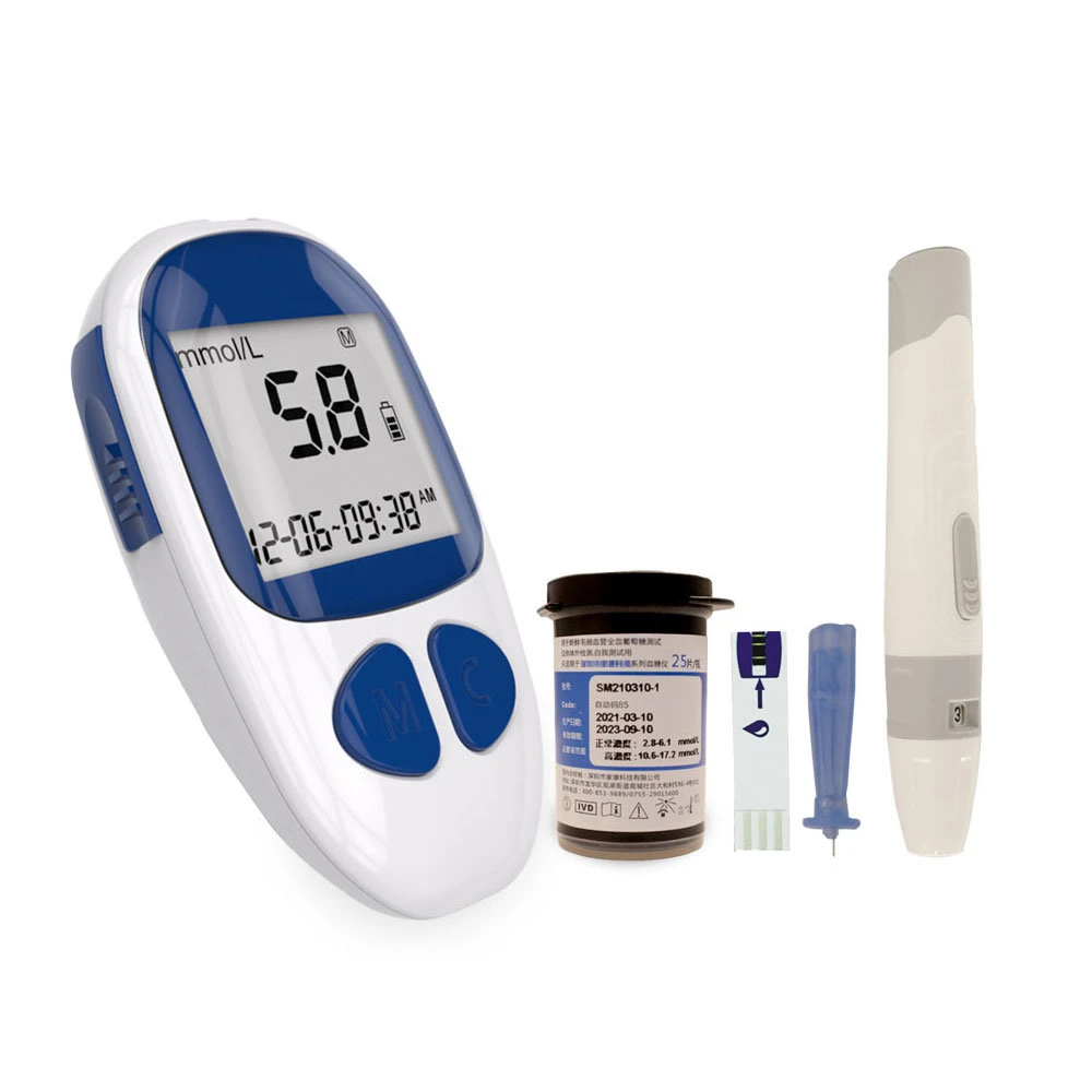 Wholesale/Supplier Blood Glucose Test Meter Factory Price Home-Use Blood Glucose Meter