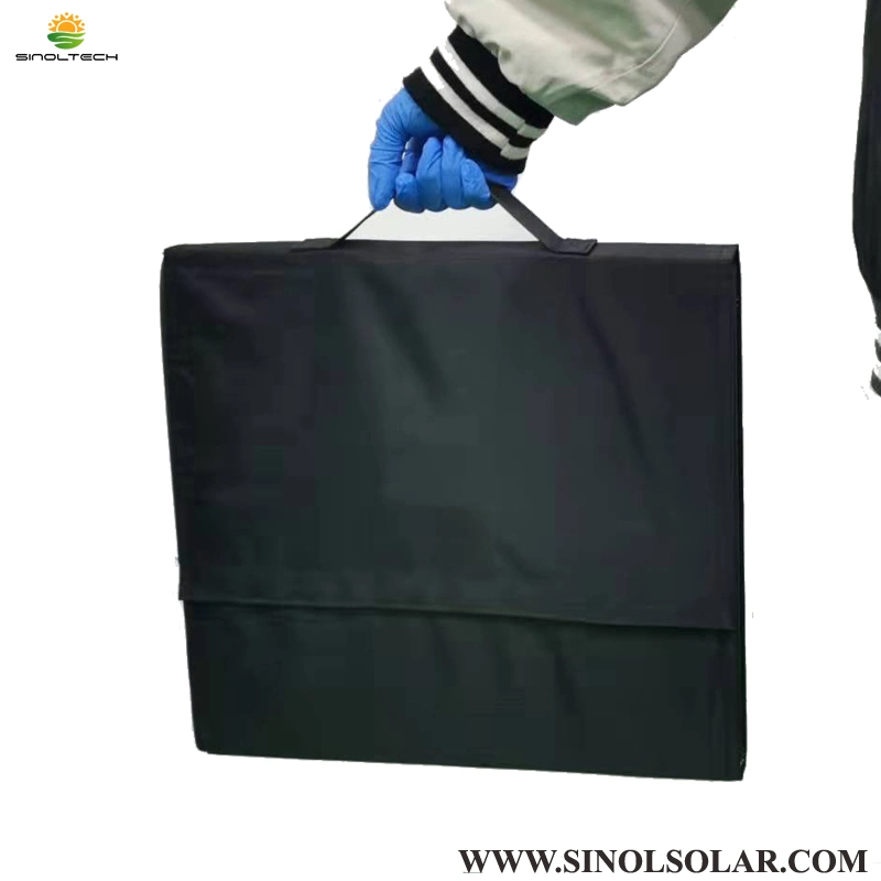 Sinoltech potente Panel solar plegable 215W para el exterior de la carga (FSC-HJT-215)