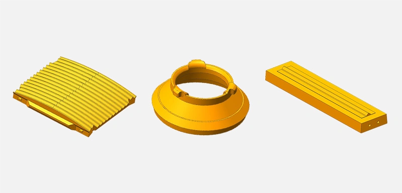 Quarry Crusher Spare Parts for Aggregates, Construction, Asphalt and Building Waste Recycling