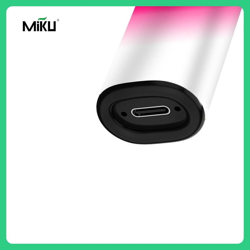 Miku Vape desechables colores Diffarent increíble sabor con AB3000 bocanadas 420 mAh de la bobina de malla de 8 ml