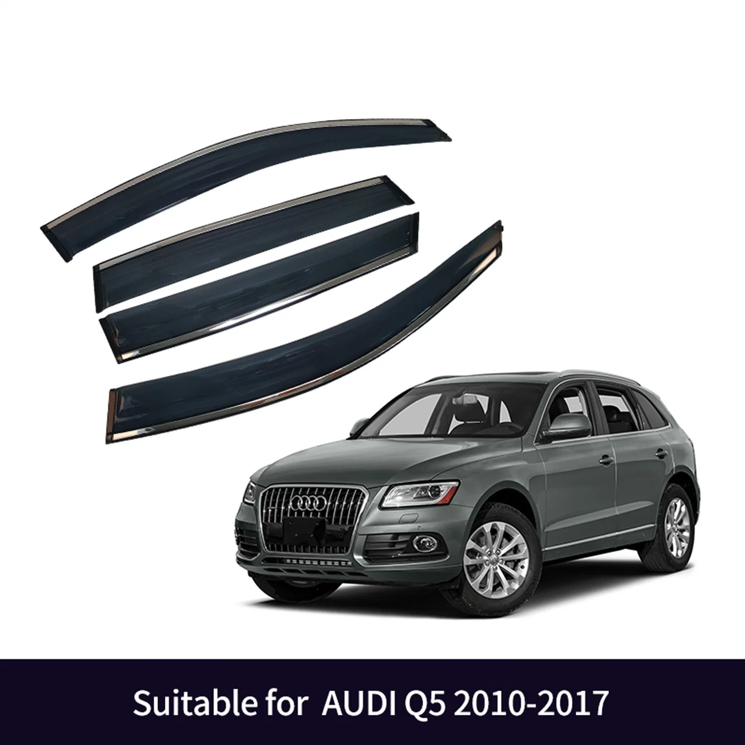 Window Deflector Rain Guard Window Visor for Audi Q5 (2021)