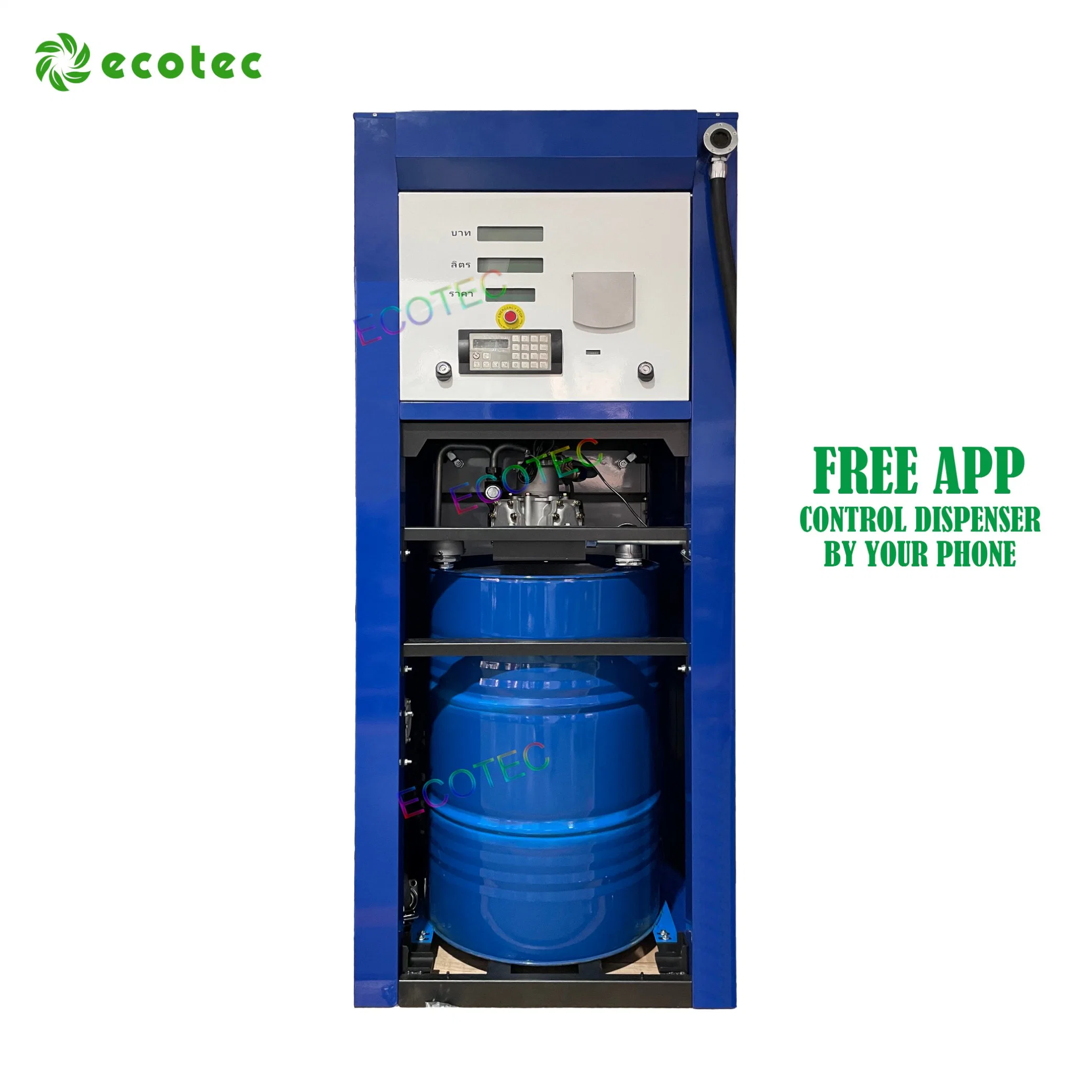 خزان وقود محمول Ecotec بجهد 12 فولت وقدرة 24 فولت وقدرة 220 فولت، مزود بوقود للأسطوانة 200 لتر