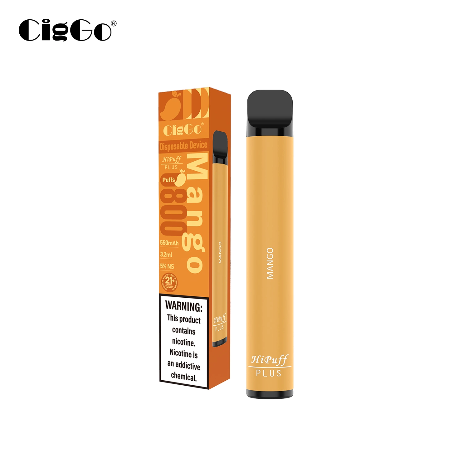 New Vapers Puff Plus 800 Disposable/Chargeable Electronic Cigarette Vape Pen Wholesale/Supplier Nicotine Free