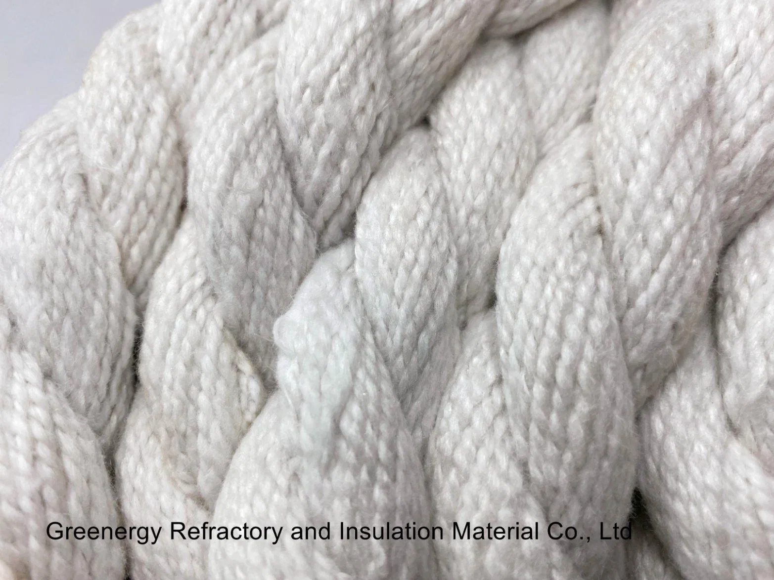 Greenergy Rcf 1260 Ceramic Fiber Textile Cloth/Tape/Twisted Rope/Braided Rope/Woolen Rope Ceramic Fiber Rope