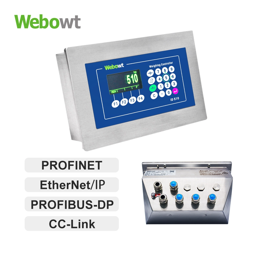 Electronic Scale Weighing Indicator LED Display with LAN Port for Bagging, Filling, Batching